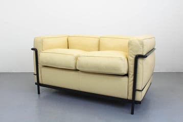 Cassina - Le Corbusier - Fauteuil - LC2 - Leder, Staal