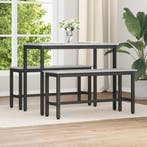 Eetbank Grijs Sonoma 100 x 32,5 x 48,5 cm, Verzenden, Nieuw
