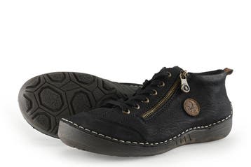Rieker Veterschoenen in maat 39 Zwart, Kleding | Dames, Schoenen, Verzenden, Zwart, Overige typen, Zo goed als nieuw