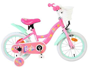 Barbie Kinderfiets - Meisjes - 14 inch - Roze, Verzenden, Nieuw, 14 inch of minder