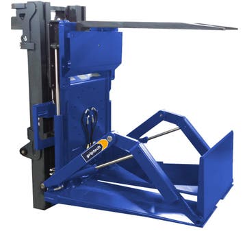 Griptech Palletkeerder met afduwer, Verzenden