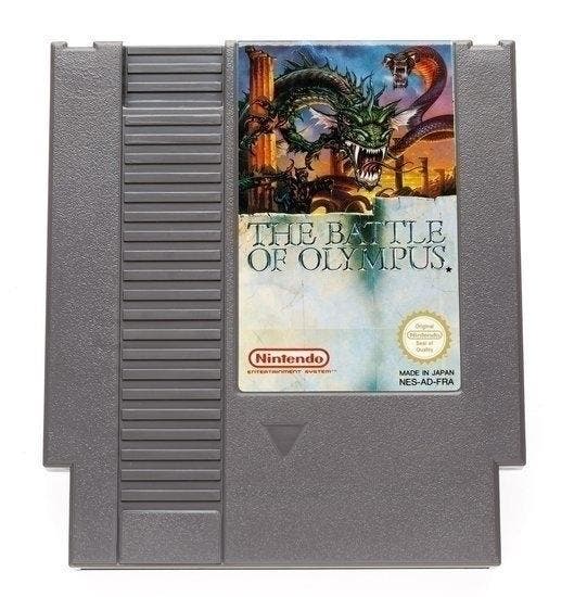 The Battle of Olympus [Nintendo NES], Spelcomputers en Games, Games | Nintendo NES, Zo goed als nieuw, Ophalen of Verzenden