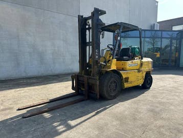 Veiling: Heftruck Mitsubishi FG40 LPG 1989, Heftruck, Meer dan 4000 kg, Mitsubishi, Ophalen