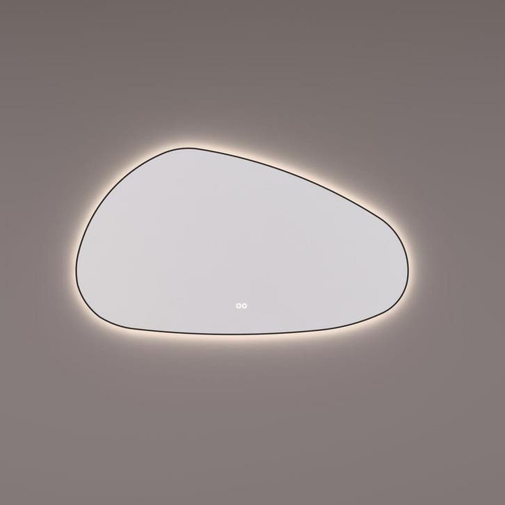 HIPP Design spiegel Organisch met Indirecte LED Rondom -, Huis en Inrichting, Woonaccessoires | Spiegels, Nieuw, Ophalen of Verzenden