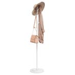 vidaXL Kapstok 177 cm gepoedercoat ijzer wit, Huis en Inrichting, Woonaccessoires | Kapstokken, Verzenden, Nieuw