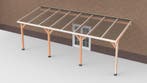 Douglas Terrasoverkapping Wit Polycarbonaat Helder Geschaafd, Nieuw