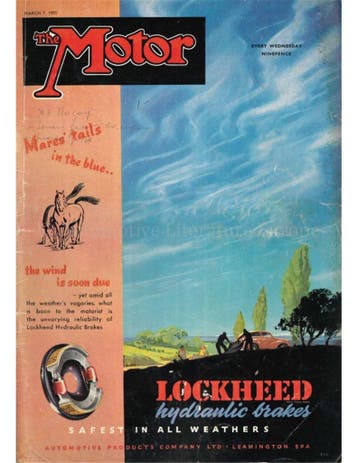 1951 THE MOTOR MAGAZINE 2560 ENGELS, Nieuw, Author