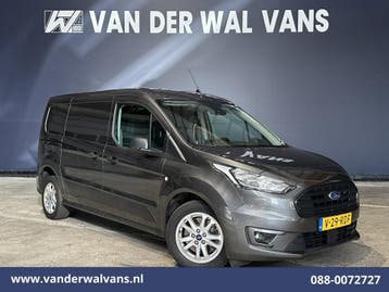 Ford Transit Connect L2 H1 | Lease vanaf 291,- p/mnd, Auto's, Ford, Gebruikt, Euro 6, Dealer onderhouden, Zilver of Grijs