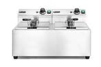 Hendi Profi Line Friteuse – 2x 8L | 16L | 230v/7000w | 605x4, Ophalen of Verzenden, Nieuw in verpakking