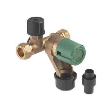 Pentec Inlaatcombinatie 8 bar incl. 15mm knelsets, Verzenden, Nieuw