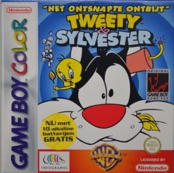 Tweety & Silvester het Ontsnapte Ontbijt - Gameboy Classi..., Ophalen of Verzenden, Zo goed als nieuw