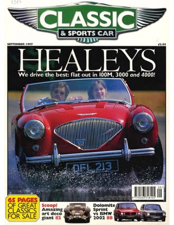 1997 CLASSIC AND SPORTSCAR MAGAZINE (09) SEPTEMBER ENGELS, Nieuw, Author