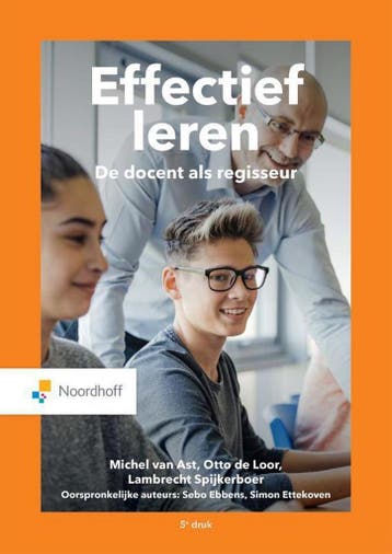 9789001896522 Effectief leren | Tweedehands, Boeken, Verzenden, Zo goed als nieuw, Sebo Ebbens