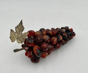 sculptuur, Exceptional, Rare & Refined Bunch of Grapes in, Nieuw