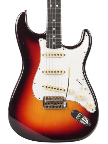 Fender Custom Shop 65 Stratocaster 3 Color Chocolate Sun..., Ophalen of Verzenden, Nieuw, Solid body, Fender