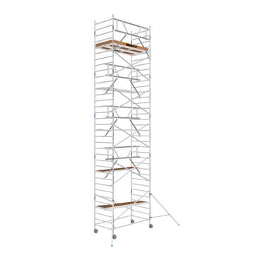 ALX rolsteiger 135 x 11,2m WH met AGS voorloopleuning, Doe-het-zelf en Verbouw, Steigers, Verzenden, Nieuw, Rolsteiger of Kamersteiger