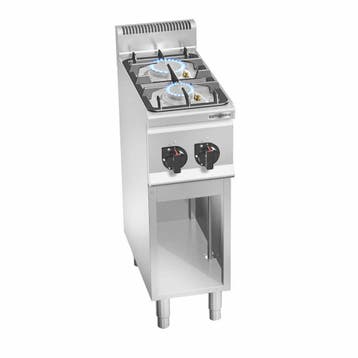 GGM Gastro | Gasfornuis - Lorenzo 600 - 300x600mm - 9,5 kW -, Verzenden