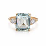 Zonder minimumprijs - Ring - 18 karaat Geel goud - 5.80ct., Nieuw