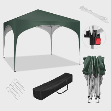 WOLTU 3x3m Waterdichte Partytent Gazebo - Inklapbaar & Snel, Verzenden, Nieuw