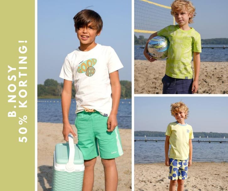 B.Nosy 50% korting jongens outlet Bnosy kinderkleding sale, Kinderen en Baby's, Kinderkleding | Maat 128, Jongen, Nieuw, Shirt of Longsleeve