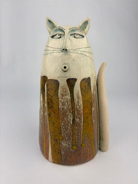 Mario Klara (1973) - Cat, Antiek en Kunst, Kunst | Designobjecten