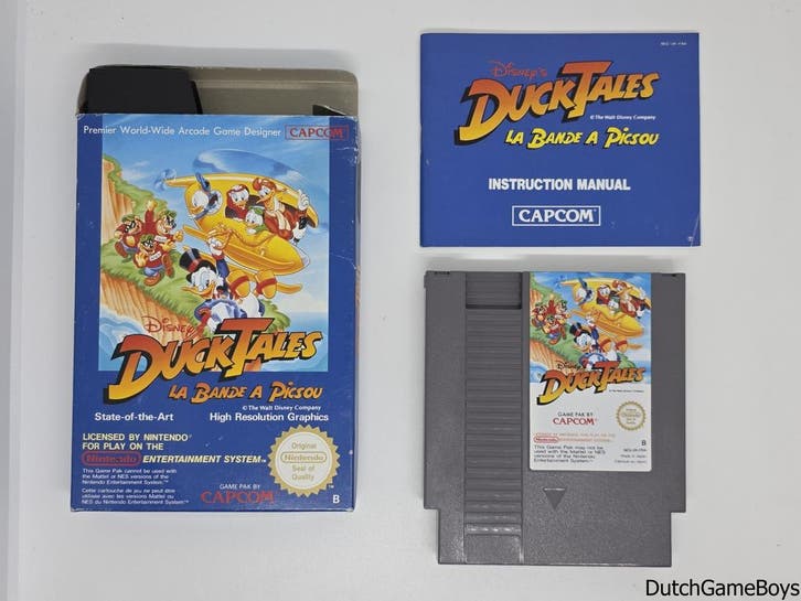 Nintendo Nes - Duck Tales - La Banda A Piscou - FRA, Spelcomputers en Games, Games | Nintendo NES, Gebruikt, Verzenden
