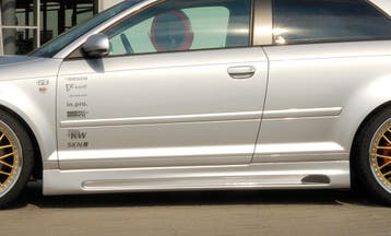 Rieger side skirt | geschikt voor Audi A3 8P 2008-2013 3D /, Verzenden, Nieuw, Audi