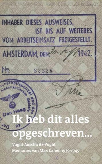 Ik heb dit alles opgeschreven - Max Cahen 9789491044069, Verzenden, Zo goed als nieuw, Max Cahen