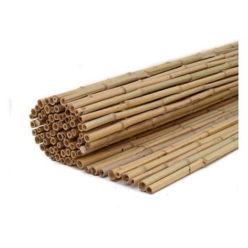 Bamboemat | Jos van Rees | 200 x 35 cm (Naturel), Tuin en Terras, Tuinschermen, Verzenden, Nieuw