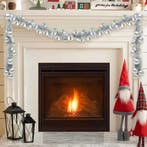 vidaXL Kerstbal Guirlande Zilver 186 cm Polystyreen, Verzenden, Nieuw