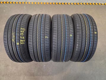 255/45/19 100V PIRELLI ZOMERBANDEN 7,1MM PROFIEL 4X, Gebruikt, 255 mm, Band(en), Personenwagen