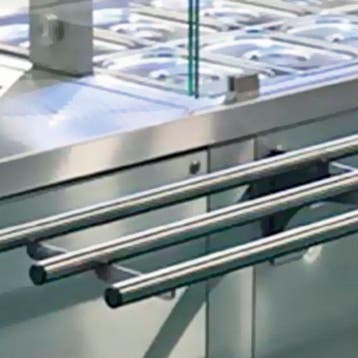 Dienblad Geleider | RVS | 1790mm Inomak, Verzenden, Nieuw in verpakking