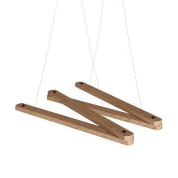 Zig Zag Frame voor Hanglamp Hout, Ophalen of Verzenden, Nieuw