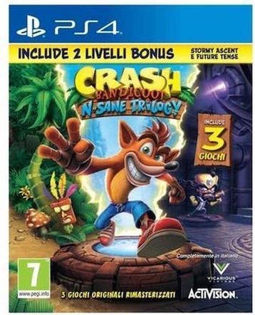 Crash Bandicoot N Sane Trilogy (PS4 Games), Spelcomputers en Games, Ophalen of Verzenden, Zo goed als nieuw