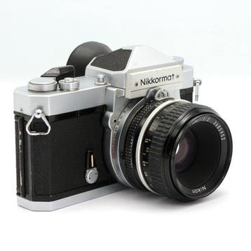Nikon Nikkormat FT N chrome + Nikkor 50mm f/2 | Single lens, Nieuw