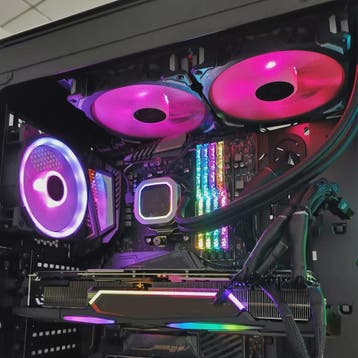 RGB PC Ventilator Set: 5x Dual Aperture Fans met Controller, Verzenden, Nieuw