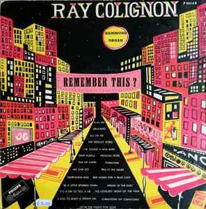 10 Inch - Ray Colignon - Remember This? (Netherlands, 1958), Verzenden, Zo goed als nieuw, 10 inch, Jazz en Blues