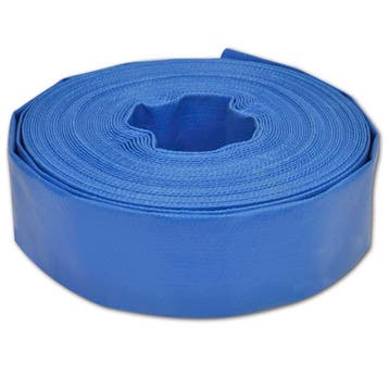 vidaXL Slang plat 1,5 50 m PVC, Verzenden, Nieuw