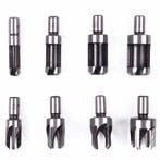 Hofftech Proppenboor set - Rechte en tapse boren - 8-deli..., Ophalen of Verzenden, Nieuw