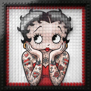 Artxlife - Lego Betty Boop, Inked & Irresistible, Nieuw
