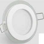 LED Downlight Slim - Inbouw Rond 12W - Warm Wit 3000K - Glas, Nieuw, Ophalen of Verzenden, Glas, Led