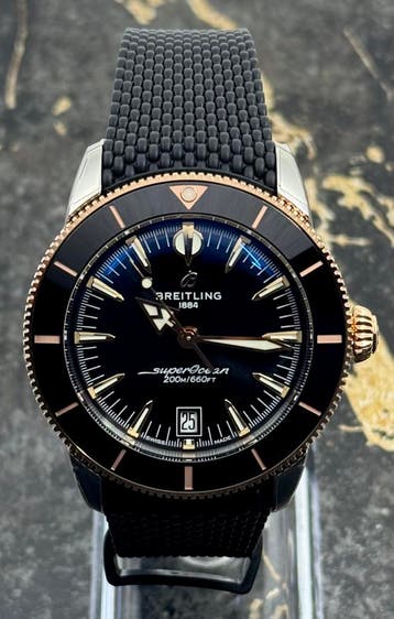 Breitling Superocean Heritage B31 - 42mm - Gold - Black Dial, Nieuw, Goud, Polshorloge, Breitling
