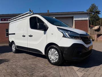 Renault Trafic 2.0 dCi 120 T29 L1 2x schuifdeur navi euro 6, Gebruikt, Euro 6, Renault, Wit