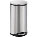 Pedaalemmer | SHELL BIN | RVS | 30L | Klapdeksel | Anti, Verzenden, Nieuw in verpakking