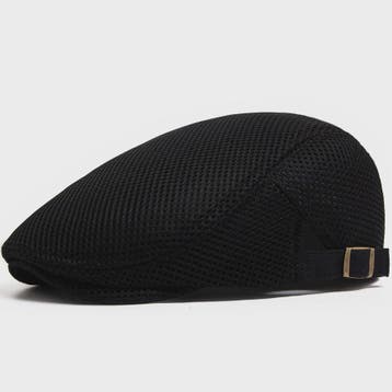 Ademende Mesh Pet - Vintage Flat Cap / Newsboy Cap voor Dame, Verzenden