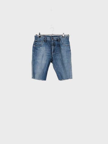 Levis Korte broek Heren maat W32 Blauw Vintage, Levi's, Ophalen of Verzenden, Zo goed als nieuw, Maat 48/50 (M)