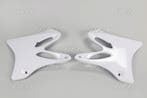 UFO Radiateurkappen Yamaha YZ125 YZ250 2002-2014 wit -, Motoren, Ophalen of Verzenden, Nieuw