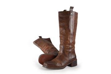 Blasz Laarzen in maat 41 Bruin, Kleding | Dames, Hoge laarzen, Bruin, Verzenden, Zo goed als nieuw