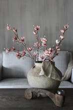 Sylxz Magnolia tak light pink 92 cm, Huis en Inrichting, Woonaccessoires | Kunstplanten en Kunstbloemen, Ophalen of Verzenden
