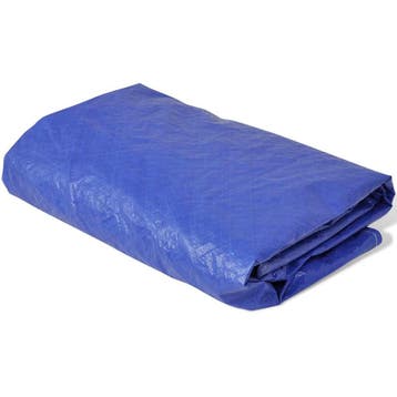 vidaXL Zwembadhoes rond 90 g/m² 540 cm PE, Tuin en Terras, Zwembad-toebehoren, Verzenden, Nieuw